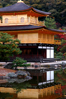Reflections of Kinkakuji - Golden Pavilion
