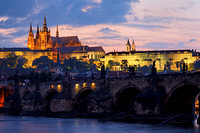 Prague Castle at Dusk