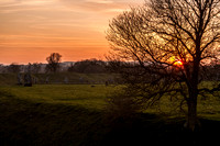 Sunset at Avebury