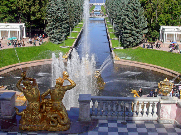 View from Peterhof Palace