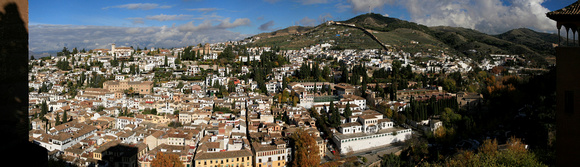 Panoramic View of Albayzin Quarter