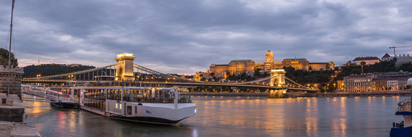 Budapest Panorama at Dusk