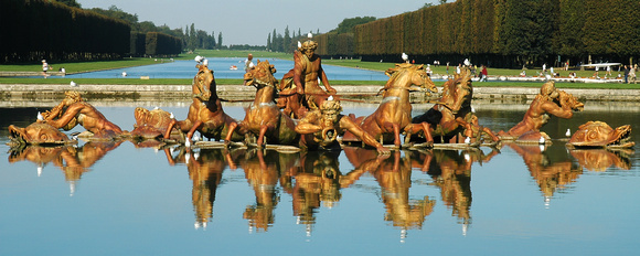 Apollo Fountain Reflections, Versailles