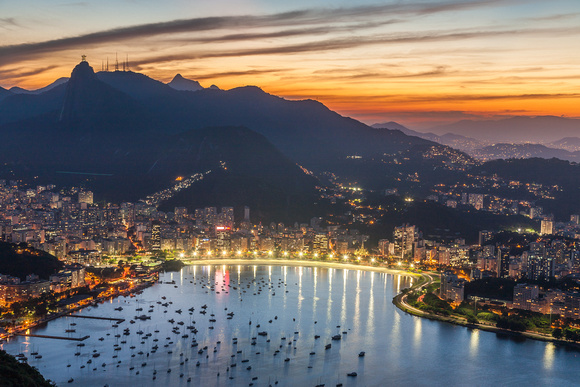 Rio de Janeiro at Dusk