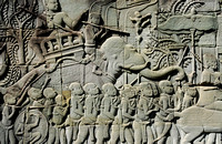 Bas Relief, Angkor Thom
