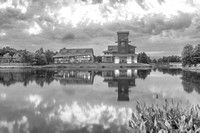 Welcome Center in B&W