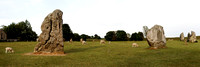 Avebury Stone Circles Panorama