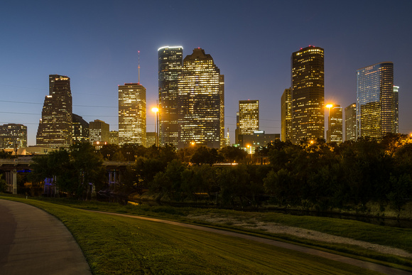 Houston at Dawn