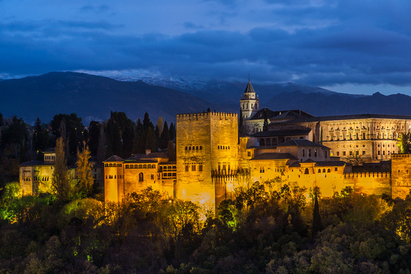Twilight at Alhambra
