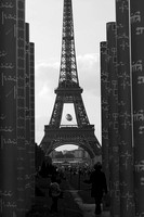 Eiffel Tower (B&W)
