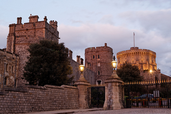 Windsor Castle at Dusk