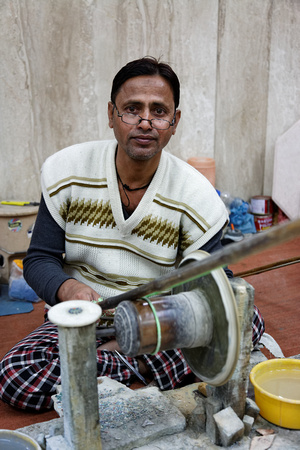 Marble Inlay Worker