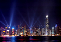 Laser Show, Hong Kong