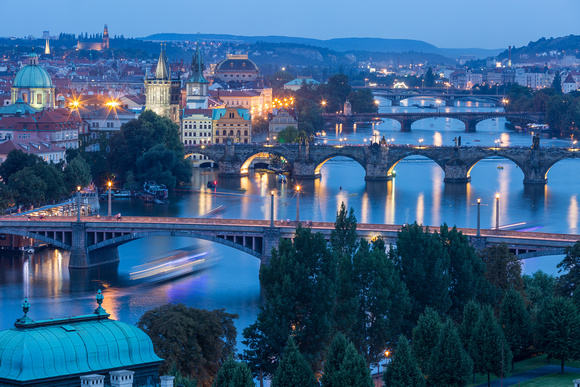 Prague at Twilight