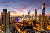 Kuwait City at Dusk