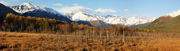 Chugach Mountains Panorama