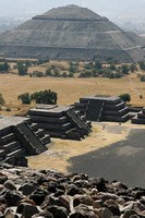 View of Pyramid of the Sun