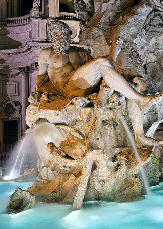 Four Rivers Fountain, Rome