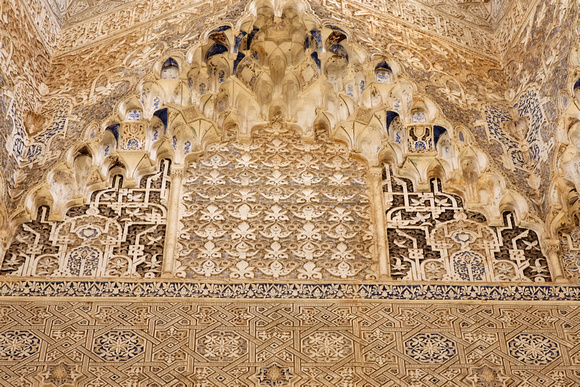 Architectural Details at Alhambra