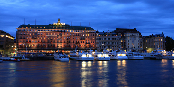 Grand Hotel and Boats