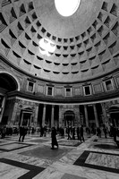 Pantheon Interior (B&W)